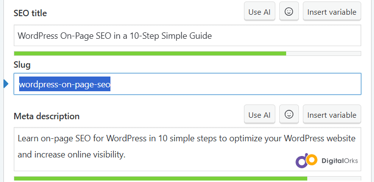 Create an SEO-Friendly URL